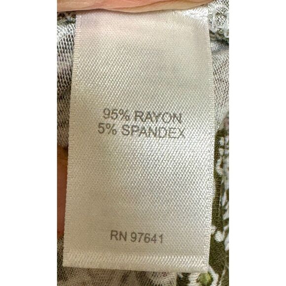 J. JILL Brown Floral Print Dropped Waist Tassel Tie Maxi Dress, Sz M - Picture 6 of 7